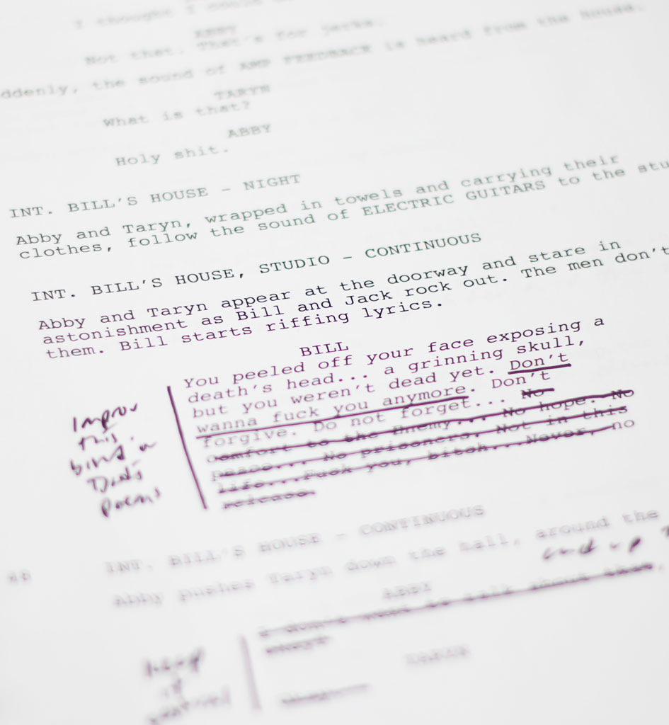 Excerpt from Script